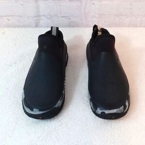 Womans Mud Black &Gray Shoes 38=7.5